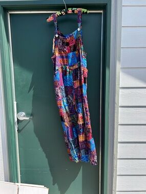 Boho Patchwork overalls